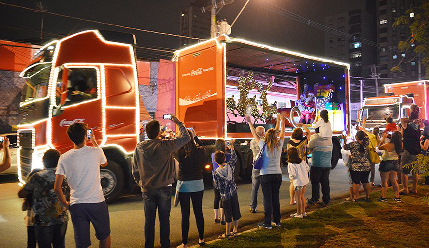 Caravana Iluminada Coca-Cola volta a Jundiaí nessa sexta-feira (18)  - Salles Imóveis
